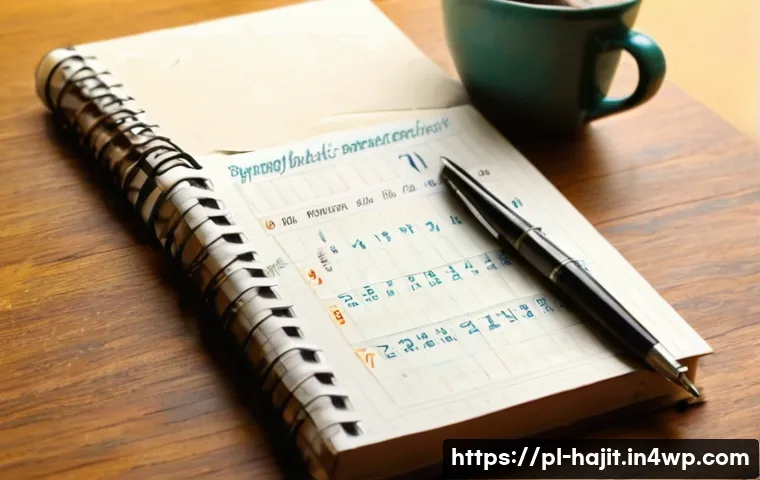 자기 성찰의 과학적 근거 - 8), visible bokeh of tram lines outside. On the table: an open hardbound notebook titled in neat han...